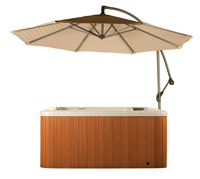 CV Beige Umbrella